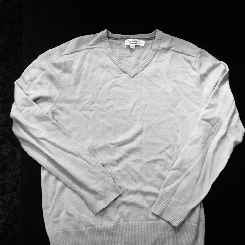 Calvin Klein v-neck wool sweater